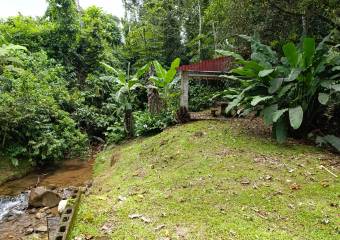 Ganga amplio terreno con casa a remodelar