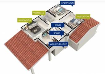 Venta de hermosa casa de 4 habitaciones ubicada en Ciudad Colon 26-2213