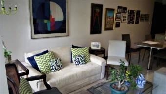 se vende hermoso apartamento amoblado y remodelado con vista ala rio en el centro de Santa Ana 