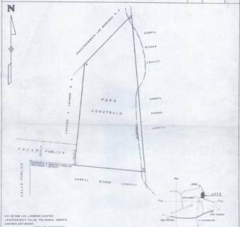 Se vende amplio lote con 3,500m2 en Montes de Oca de San José 22-762