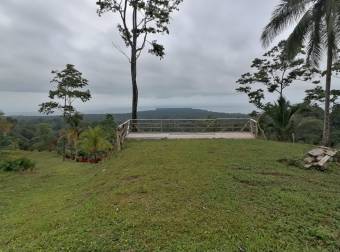 SE VENDE ESPECTACULAR FINCA CON VISTA AL MAR CARIBE EN CAHUITA, TALAMANCA, LIMÓN