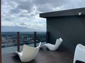 Se vende moderno y espacioso apartamento con terraza en Curridabat de San José 25-57