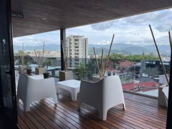 Se vende moderno y espacioso apartamento con terraza en Curridabat de San José 25-57