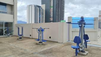 Se alquila apartamento amoblado en torre los Yoses 25-2035