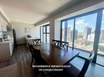 Rohrmoser San Jose apartamento amueblado alquiler $3.000 / 3 dormitorios