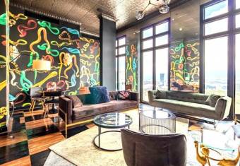 Se alquila moderno apartamento amoblado en Secret Sabana 25-2046