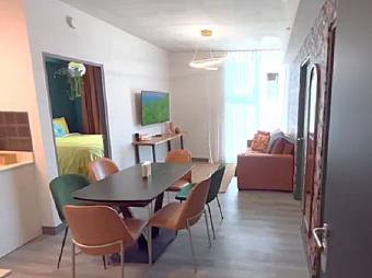 Se alquila moderno apartamento amoblado en Secret Sabana 25-2046