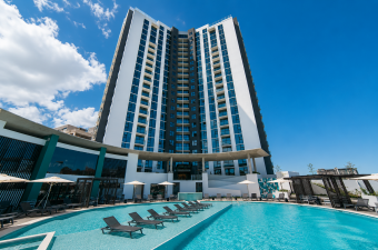 Apartamento de 1 habitación a la venta en condominio Núcleo Sabana. Bien adjudicado bancario