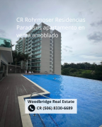 Rohrmoser Paradisus apartamento en venta amueblado