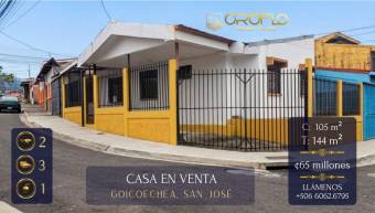 NO PAGUE MÁS ALQUILERES Y CONVIÉRTASE EN PROPIETARIO.   Goicoechea, San José #10805es