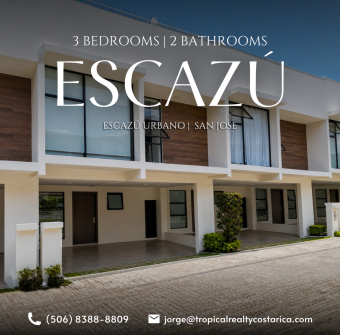 Townhouse Contemporáneo en Condominio Privado  Escazú