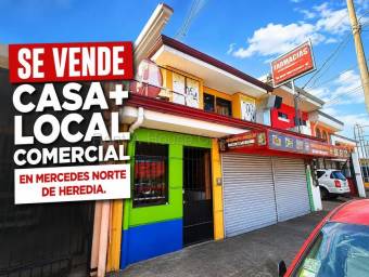 Se vende casa con uso de suelo mixto en Mercedes Heredia 27-162