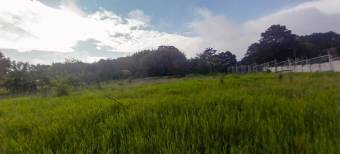 Land with view and 2 water services installed, San Isidro Heredia 2,316 sq. mts.