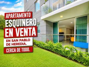 Venta de Apartamento ESQUINERO en San Pablo de Heredia. RAH 27-172