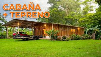 Venta de Terreno con Cabaña en La Fortuna-San Carlos, Alajuela. RAH 27-206 