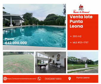 Venta lote Punta Leona