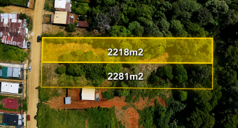 VENTA DE LOTE RESIDENCIAL DE 2.218 M2 EN BARRIO JUAN PABLO II