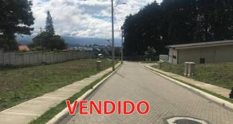 Venta de Lote en Condominio Exclusivo en Tres Ríos #27-218 GS