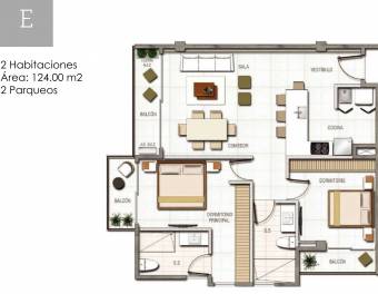 Apartamentos en Ventas en Pozos de Santa Ana-CODIGO 4303448