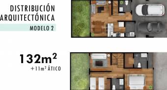 Casas en Ventas en San Antonio de Escazu-CODIGO 4307578