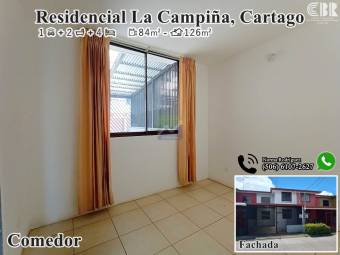 Residencial La Campiña, Cartago. RONO.