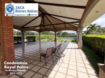 Condominio Royal Palm Lote 2a.  Área 955 m2   La Garita de Alajuela Info al 8861 2120