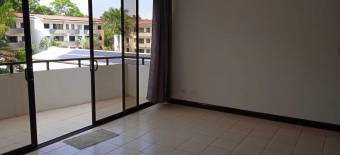 Se alquila moderno apartamento en condominio de Santa Ana Centro 24-1856