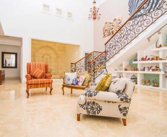 Luxury mansion for sale located in Quintas Tierra y Cañas in Las Vueltas de La Guácima, Alajuela.