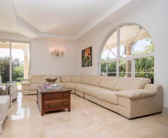 Luxury mansion for sale located in Quintas Tierra y Cañas in Las Vueltas de La Guácima, Alajuela.