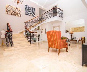 Luxury mansion for sale located in Quintas Tierra y Cañas in Las Vueltas de La Guácima, Alajuela.