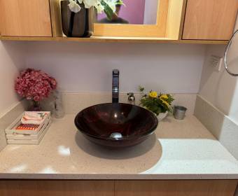 House for sale in a condominium in Santa Ana, San José.