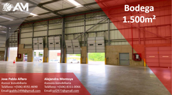 Bodega en San Jose 1500m