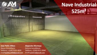 Bodega en San Joaquin, Heredia 525m