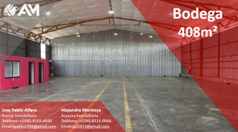 Bodega en Alajuela 408m