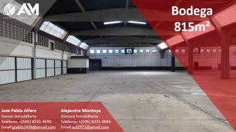 Bodega en Cartago 815m