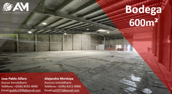 Bodega en Cartago 600m