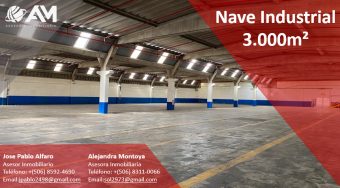 Nave Industrial en Cartago 3000m