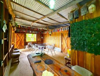 Venta de terreno con cabaña y vista al Volcán Arenal #27-206 GS