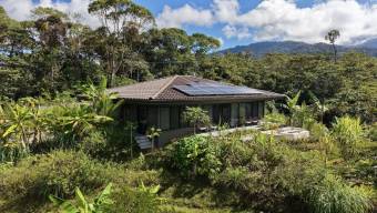 SE VENDE RESIDENCIA DE LUJO AUTOSUFIENTE CON REFUGIO SUBTERRANEO BLINDADO EN PEREZ ZELEDON
