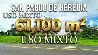 Venta de Lote en San Pablo, Heredia. RAH 27-305