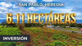Venta de Lote en San Pablo, Heredia. RAH 27-305