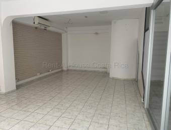 Alquiler de Local Comercial en Barrio Escalante con Excelente Visibilidad #27-278 GS
