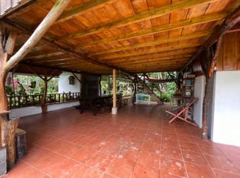 VENTA DE QUINTA DE 5.000 M2 CON ACCESO AL RIO PEÑAS BLANCAS Y RANCHO EN SANTA ELENA, PEREZ ZELEDON