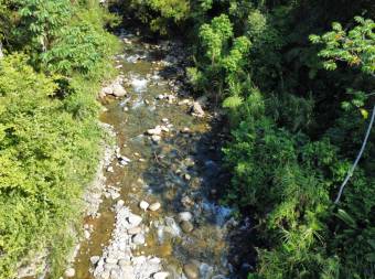 VENTA DE QUINTA DE 4.343 M2 CON FRENTE DE RIO Y SERVICIOS EN CONVENTO, PEREZ ZELEDON