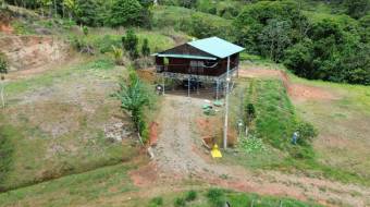 VENTA DE CABAÑA DE MONTAÑA EN MIRAVALLES, PEREZ ZELEDON VISTA PANORAMICA Y POTENCIAL AIRBNB
