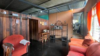 VENTA DE TERRENO DE 353 M2 CON GALPON Y APARTAMENTO EN LAS MERCEDES DE CAJON, PEREZ ZELEDON