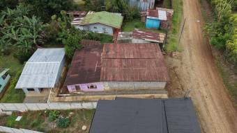 VENTA DE TERRENO DE 353 M2 CON GALPON Y APARTAMENTO EN LAS MERCEDES DE CAJON, PEREZ ZELEDON
