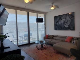 Se vende espacioso y moderno apartamento amoblado ubicado en el centro de Escazú 23-2409