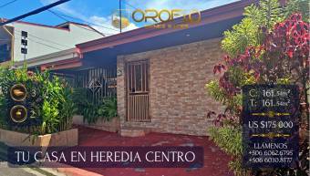 TU CASA DE EN HEREDIA CENTRO #40101vcmc