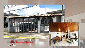 Se vende espaciosa casa con terraza en Zapote de San José 25-312